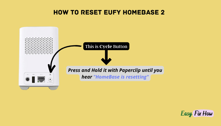 Steps to Reset Eufy HomeBase 2