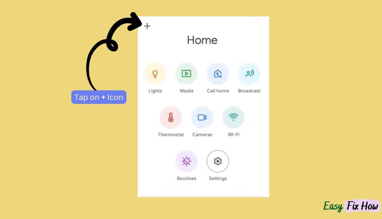 Add Nest Doorbell to Google Home App (Step - 1)