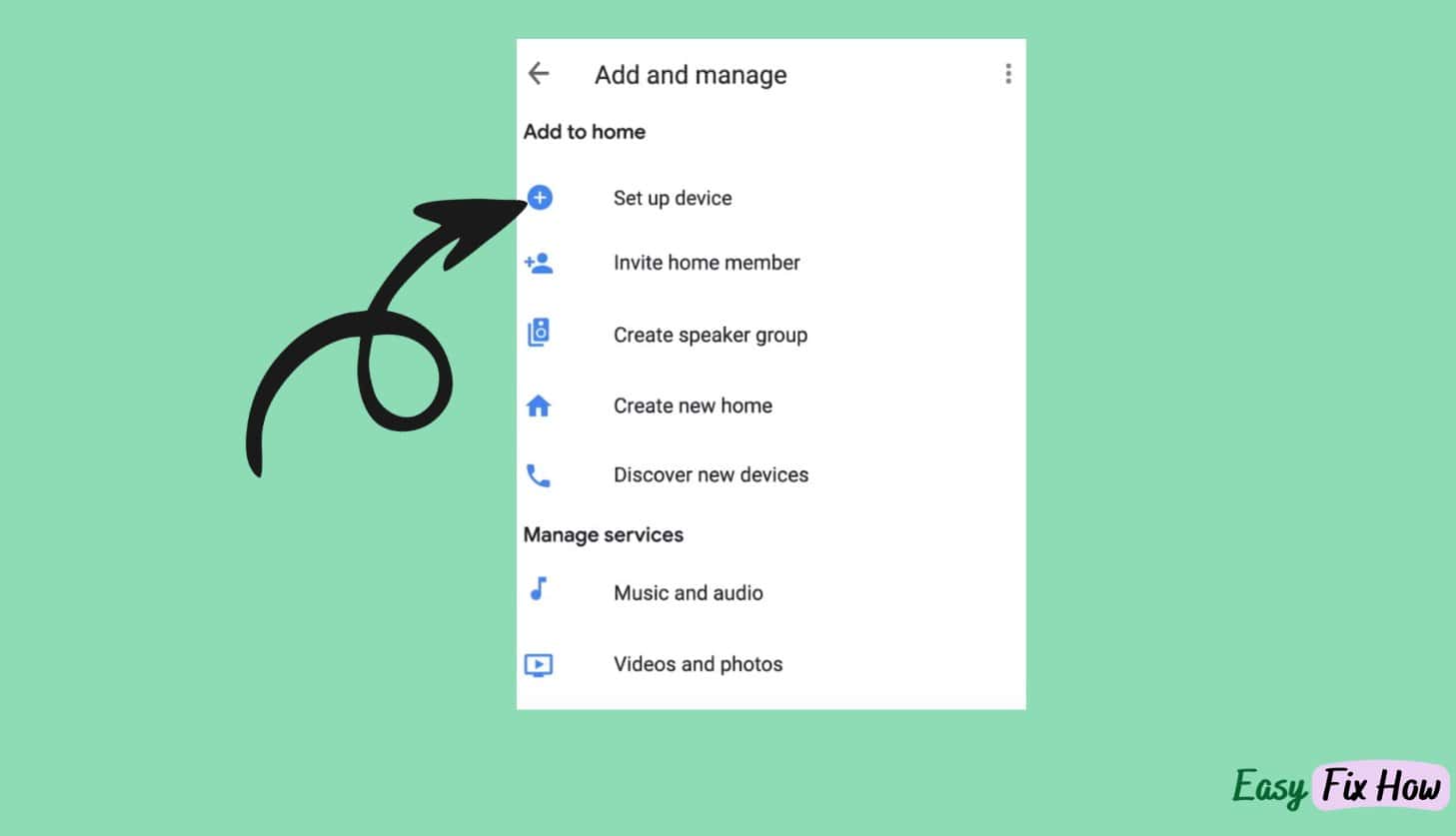 Add Nest Doorbell to Google Home App (Step - 2)